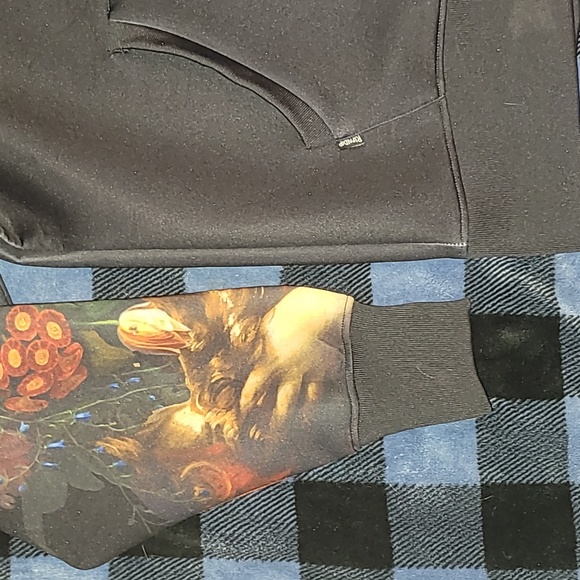 Ripndip. Hoodie. Oversized Medium. Almost neoprene-like material.  Like-new - Picture 2 of 16